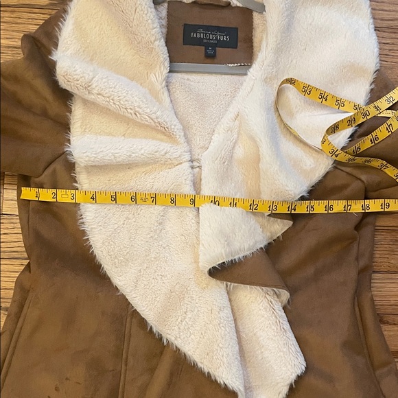 Donna Salyers’ Fabulous Furs Faux Fur Penny Lane Coat SzM - Picture 13 of 13